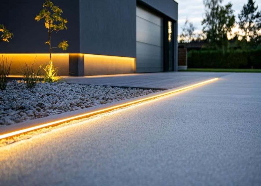Enhancing Curb Appeal with Concrete Steps and Walkways